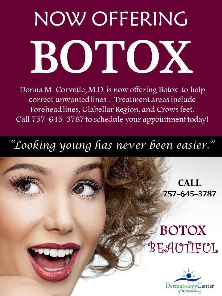 nitrogen with treatment skin liquid of  NOW  BOTOX Dermatology Center Williamsburg OFFERING